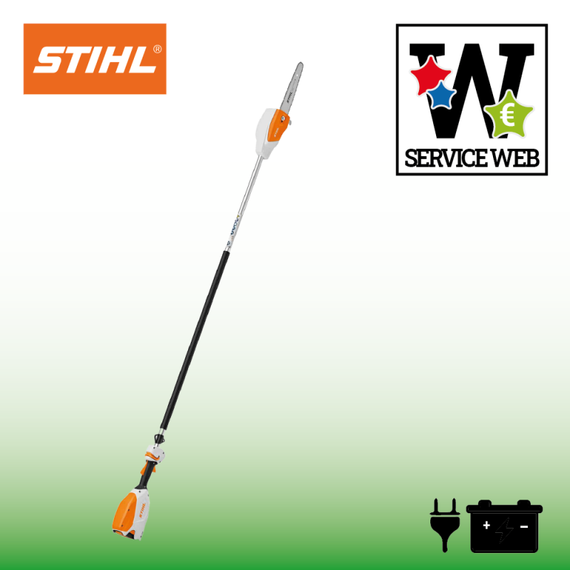 Perche d'élagage à batterie Stihl HTA 66 (nue)